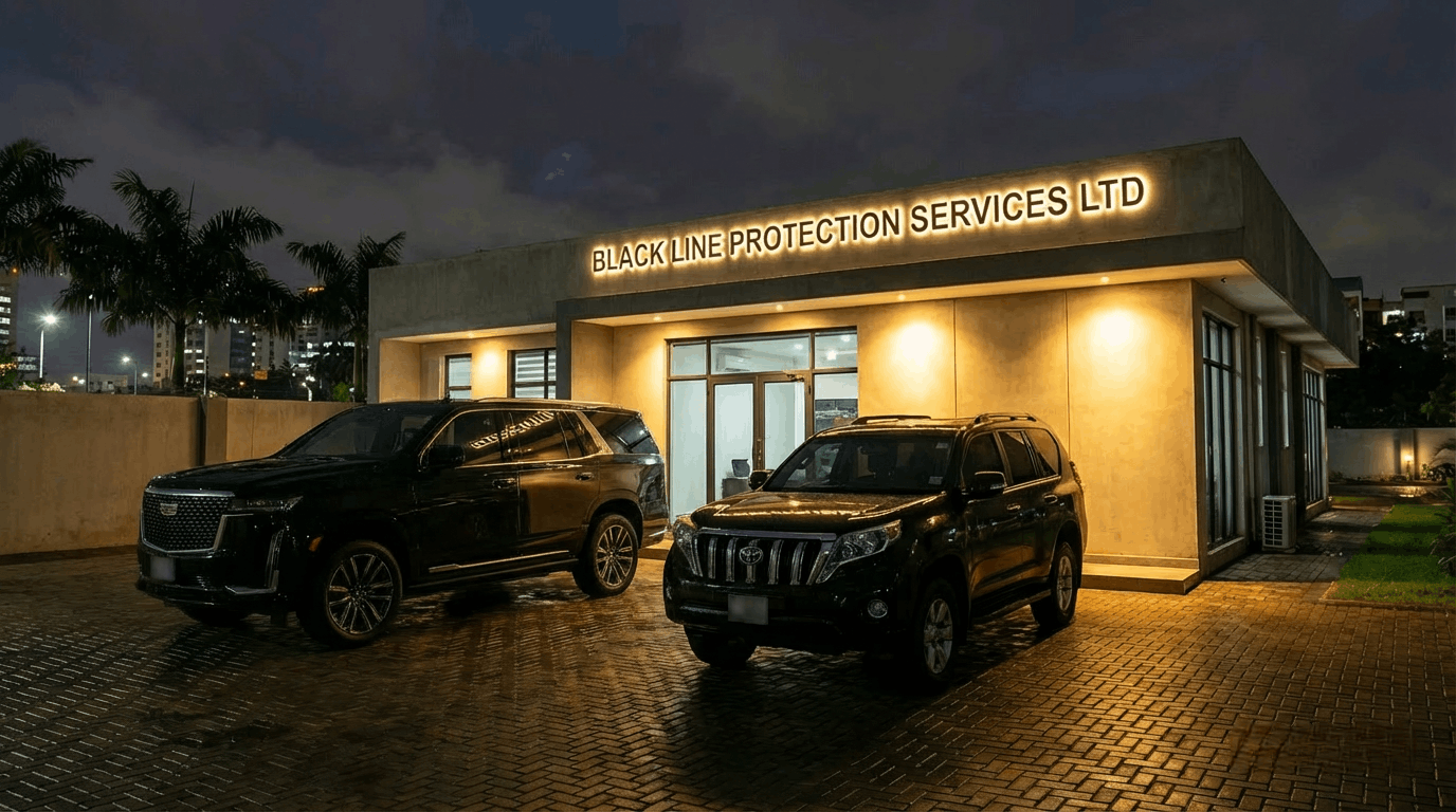 Proctection Service BLACK LINE Protection Services | Executive Security Nigeria